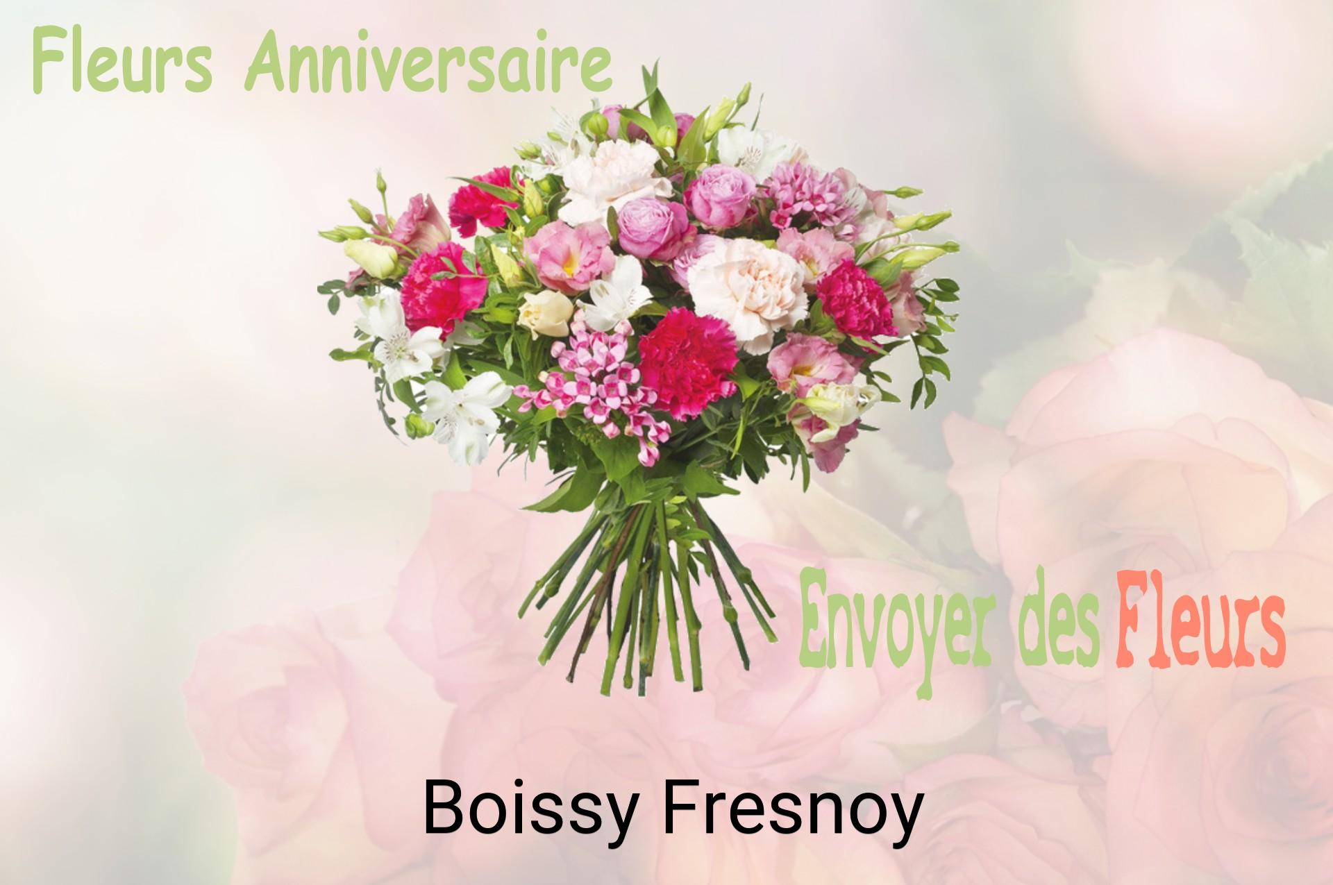 Bouquet de fleurs d’anniversaire livré à Boissy-Fresnoy