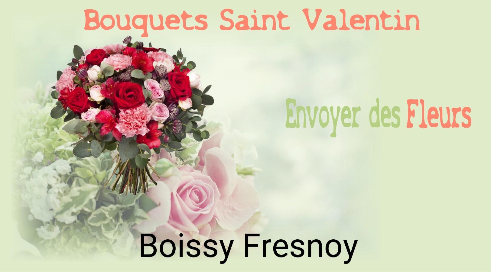 Roses de Saint-Valentin livrées à Boissy-Fresnoy